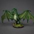 Repainted Wizkids D&D Miniature: Blood War #20   Medium Copper Dragon 