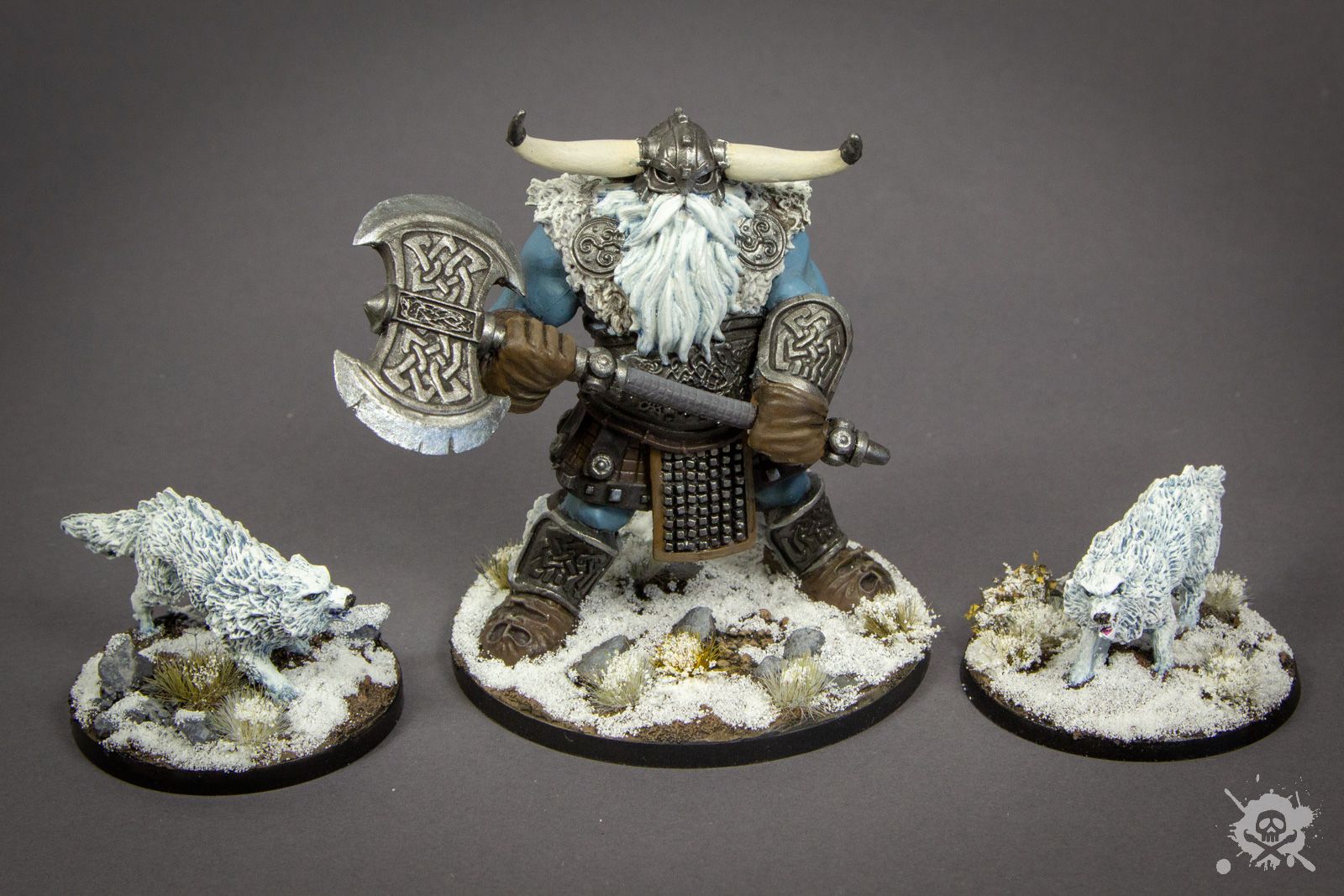 Frost Giant Bodyguard (Reaper Miniatures 77544)