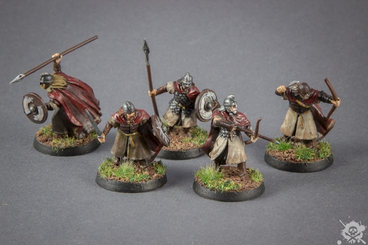 Repainted Warriors of Rohan