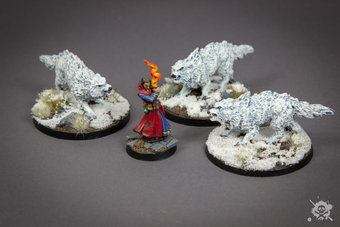 Winter Wolf (Reaper Miniatures 77437)