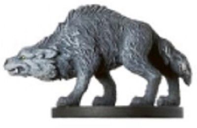 Timber Wolf #27 Deathknell D&D Miniatures by Wizkids. Picture provided by MiniatureMarket.com