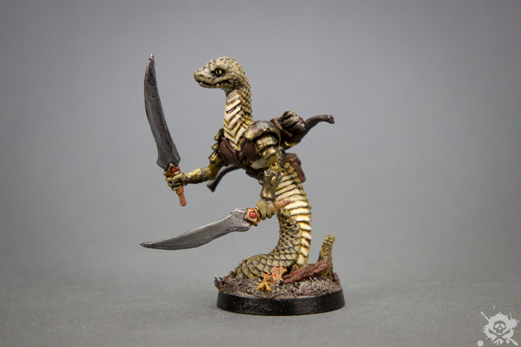 Snakeman Warrior (77153), Reaper Bones