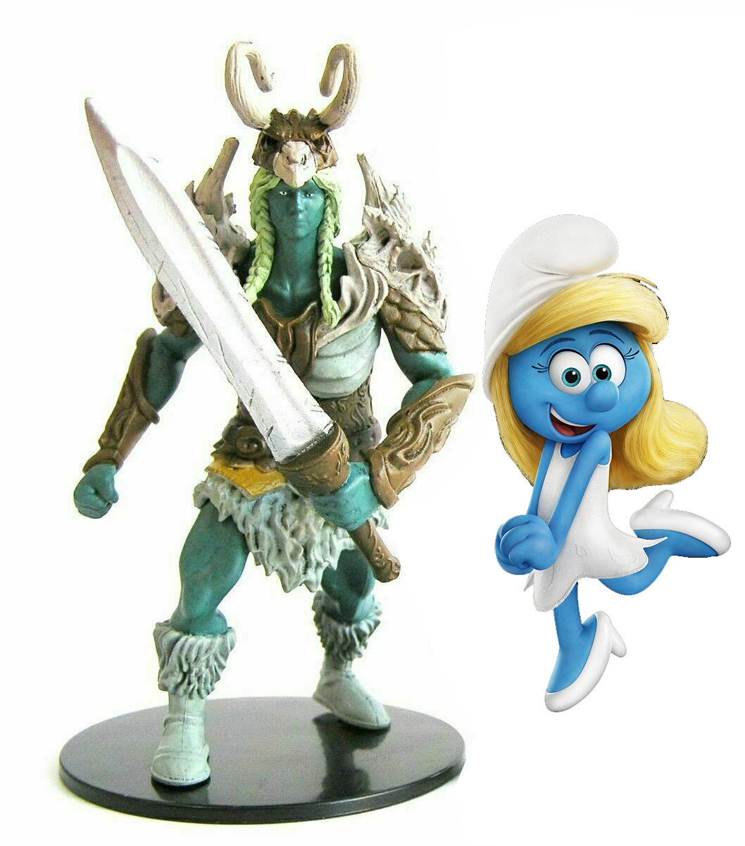 Frost Giant Smurfette?